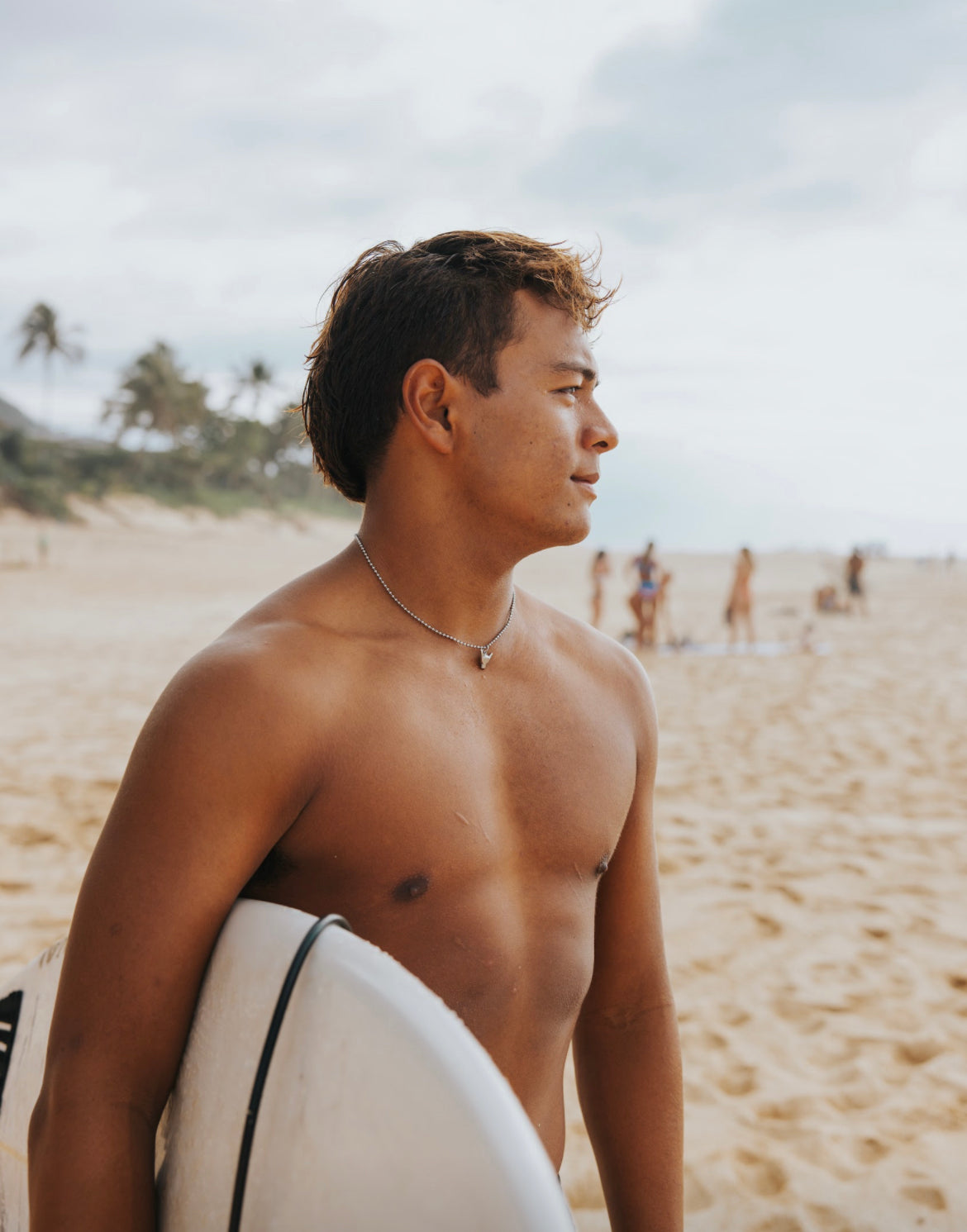 Surfer Necklace, shaka necklace- beach vibe jewelry