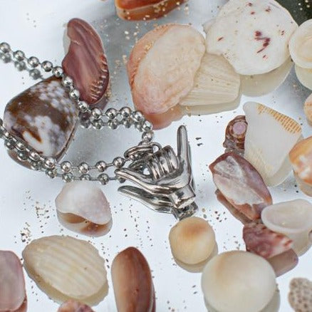 shaka necklace- Good Vibe Necklace and Jewelry Pendant